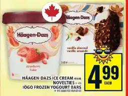 Food Basics Häagen-Dazs Ice Cream Novelties offer