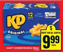 Food Basics Kraft Dinner Noodle Meal offer