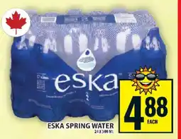 Food Basics Eska Spring Water offer