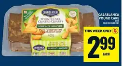 Food Basics Casablanca Pound Cake offer