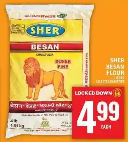 Food Basics SHER Besan Flour offer