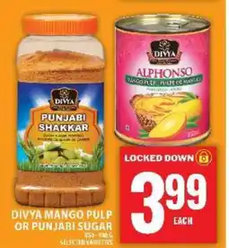 Food Basics Divya Mango Pulp or Punjabi Sugar offer
