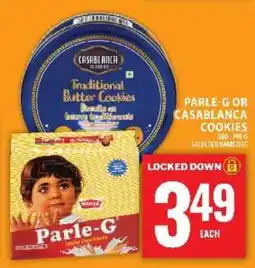 Food Basics Parle-G or Casablanca Cookies offer