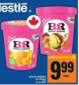 Food Basics Baskin Robbins Ice Cream offer