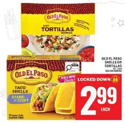 Food Basics OLD EL PASO SHELLS OR TORTILLAS offer