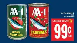 Food Basics AA Sardines offer