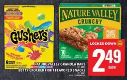 Food Basics Nature Valley Granola Bars & Betty Crocker Fruit Flavored Snacks offer