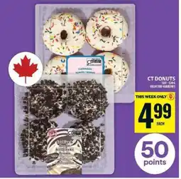 Food Basics CT Donuts offer