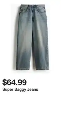 H&M Super Baggy Jeans offer