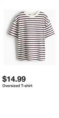 H&M Oversized T-shirt offer