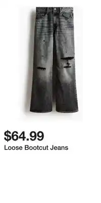 H&M Loose Bootcut Jeans offer