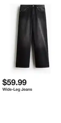 H&M Wide-Leg Jeans offer