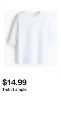 H&M T-shirt ample offer