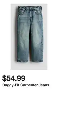 H&M Baggy-Fit Carpenter Jeans offer