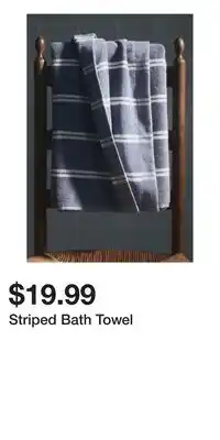 H&M Striped Bath Towel offer