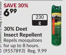 Princess Auto 30% Deet Insect Repellent offer