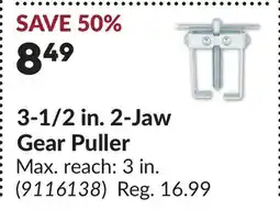 Princess Auto 3-1/2 in. 2-Jaw Gear Puller offer