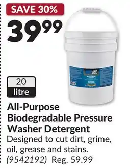 Princess Auto All-Purpose Biodegradable Pressure Washer Detergent offer
