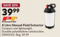 Princess Auto 8 Litre Manual Fluid Extractor offer