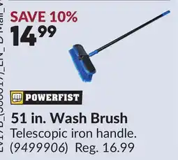 Princess Auto 51 in. Wash Brush offer