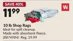 Princess Auto 10 lb Shop Rags offer