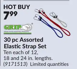 Princess Auto 30 pc Assorted Elastic Strap Set offer