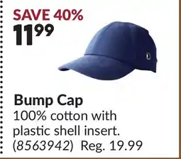 Princess Auto Bump Cap offer