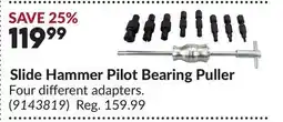 Princess Auto Slide Hammer Pilot Bearing Puller offer