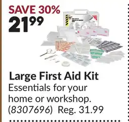 Princess Auto Large First Aid Kit offer