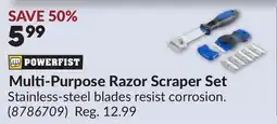Princess Auto Multi-Purpose Razor Scraper Set offer