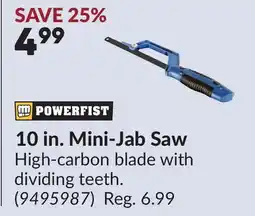 Princess Auto 10 in. Mini-Jab Saw offer