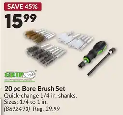 Princess Auto 20 pc Bore Brush Set offer