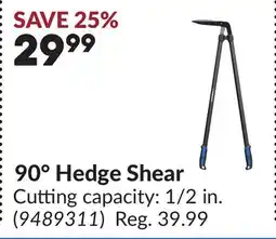 Princess Auto 90° Hedge Shear offer