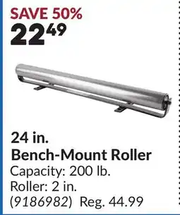 Princess Auto 24 in. Bench-Mount Roller offer