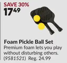 Princess Auto Foam Pickle Ball Set offer