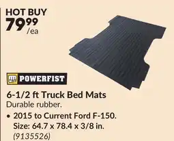 Princess Auto 6-1/2 ftTruck Bed Mats offer