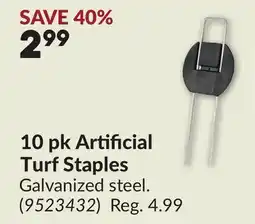 Princess Auto 10 pk Artificial Turf Staples offer