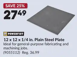 Princess Auto 12 x 12 x 1/4 in. Plain Steel Plate offer