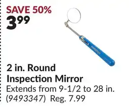 Princess Auto 2 in. Round Inspection Mirror offer