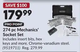 Princess Auto 274 pc Mechanics' Socket Set offer