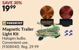 Princess Auto Magnetic Trailer Light Kit offer