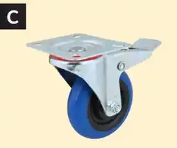 Princess Auto 4 in. Thermoplastic-Rubber Casters, Swivel with Brake offer