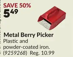 Princess Auto Metal Berry Picker offer