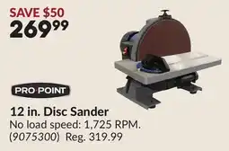 Princess Auto 12 in. Disc Sander offer
