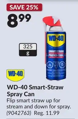 Princess Auto Smart-Straw Spray Can offer