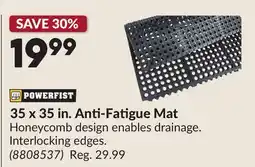 Princess Auto 35 x 35 in. Anti-Fatigue Mat offer