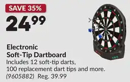Princess Auto Electronic Soft-Tip Dartboard offer