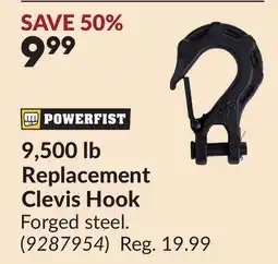 Princess Auto 9,500 lb Replacement Clevis Hook offer