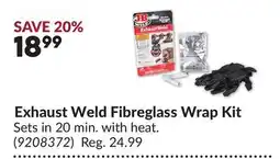 Princess Auto Exhaust Weld Fibreglass Wrap Kit offer