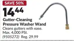 Princess Auto Gutter-Cleaning Pressure Washer Wand offer